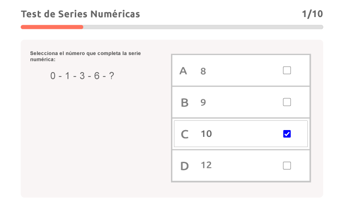 ejemplo de Test de Series Numéricas